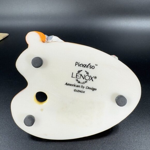 Lenox PICATSO Cat Resin Figurine Retired Sweet Kitties Collection Figure - Picture 4 of 9